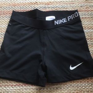 Nike Pro compression dri-fit shorts